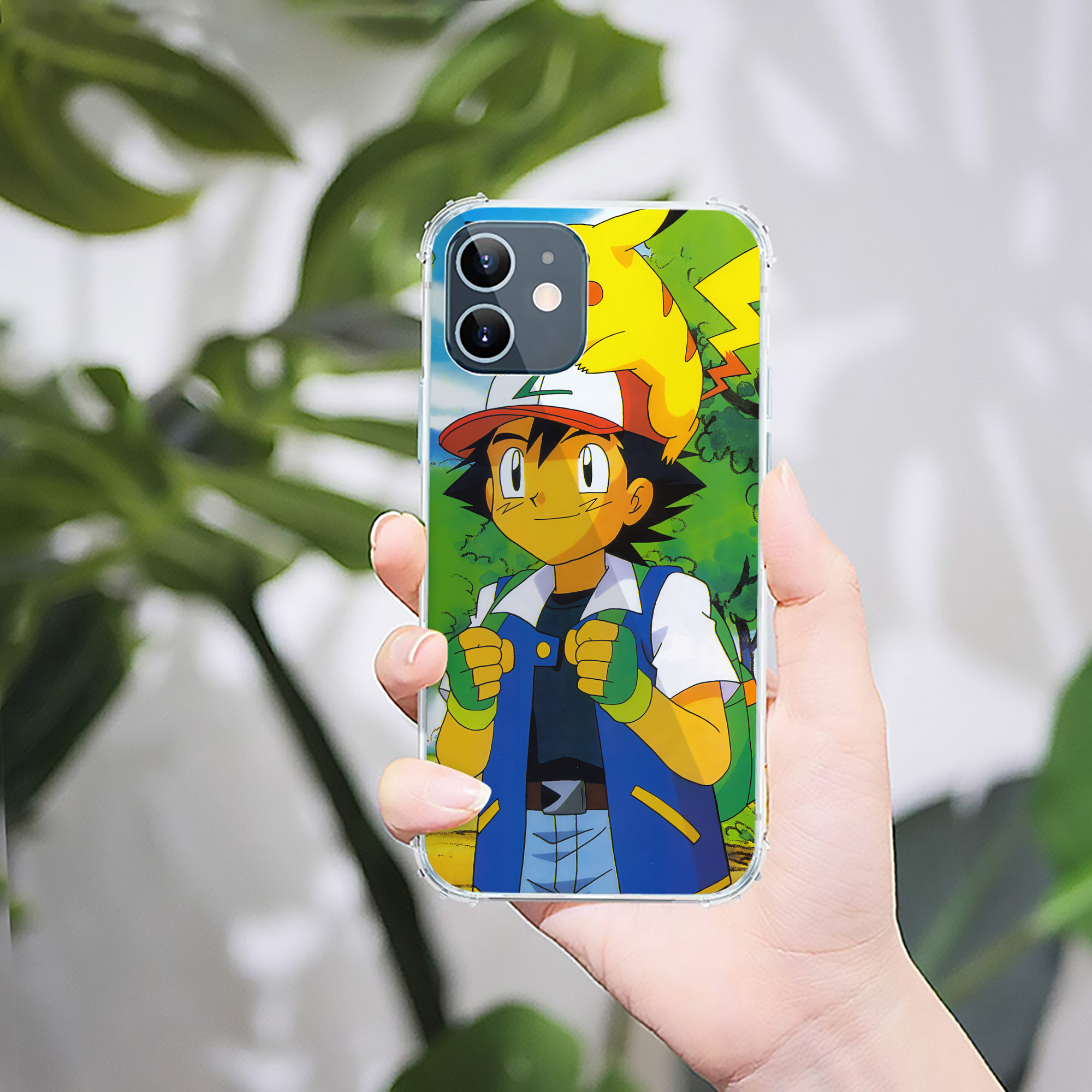 （画像用） ポケットモンスター Pokémon 【iPhone 12シリーズ対応】透明スマホケース（クリアソフトケース）